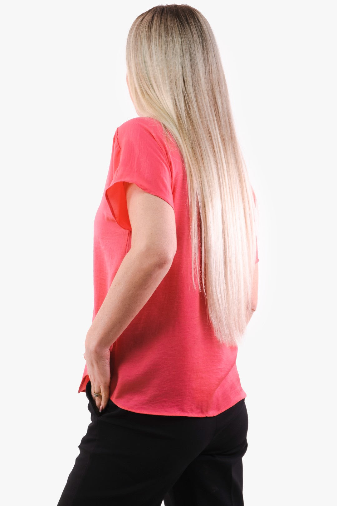 T-Shirt Alma Inwear de couleur Corail