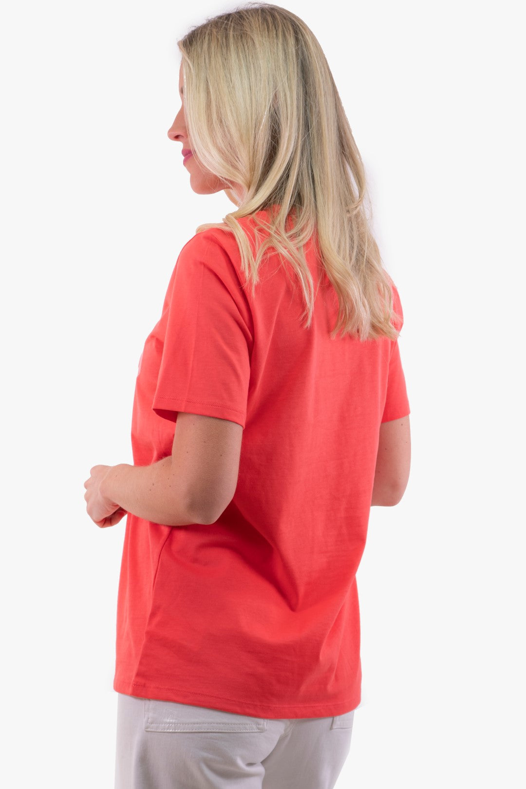 T-Shirt Michael Kors De Couleur Sangria Femme
