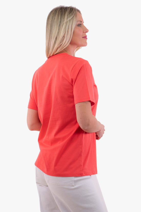 T-Shirt Michael Kors De Couleur Sangria Femme