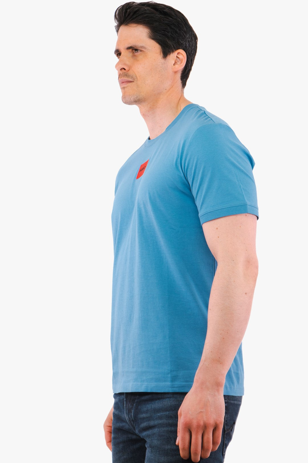 T-Shirt Hugo Boss De Couleur Bleu Homme
