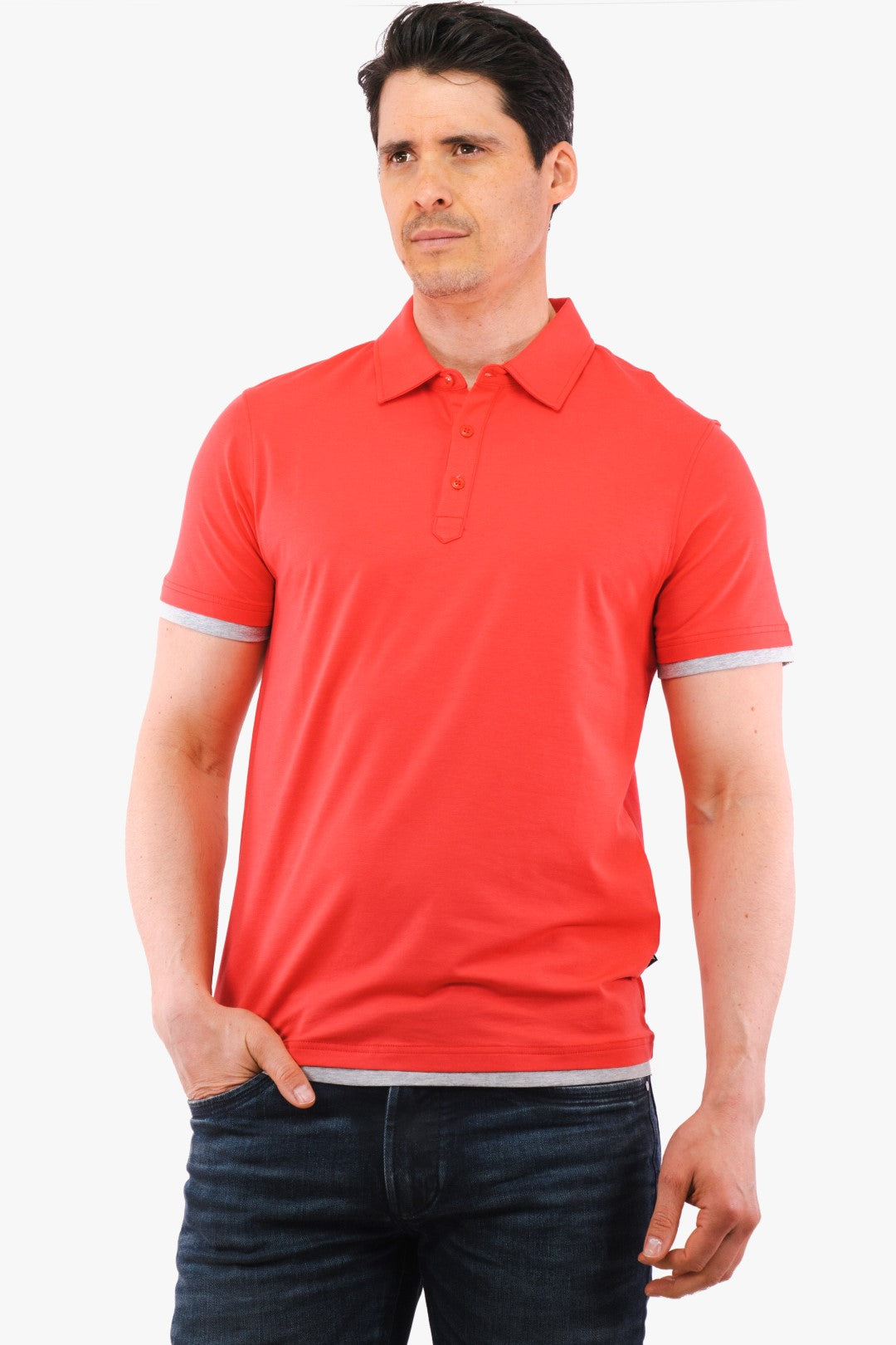 Polo Hörst De Couleur Melon Homme