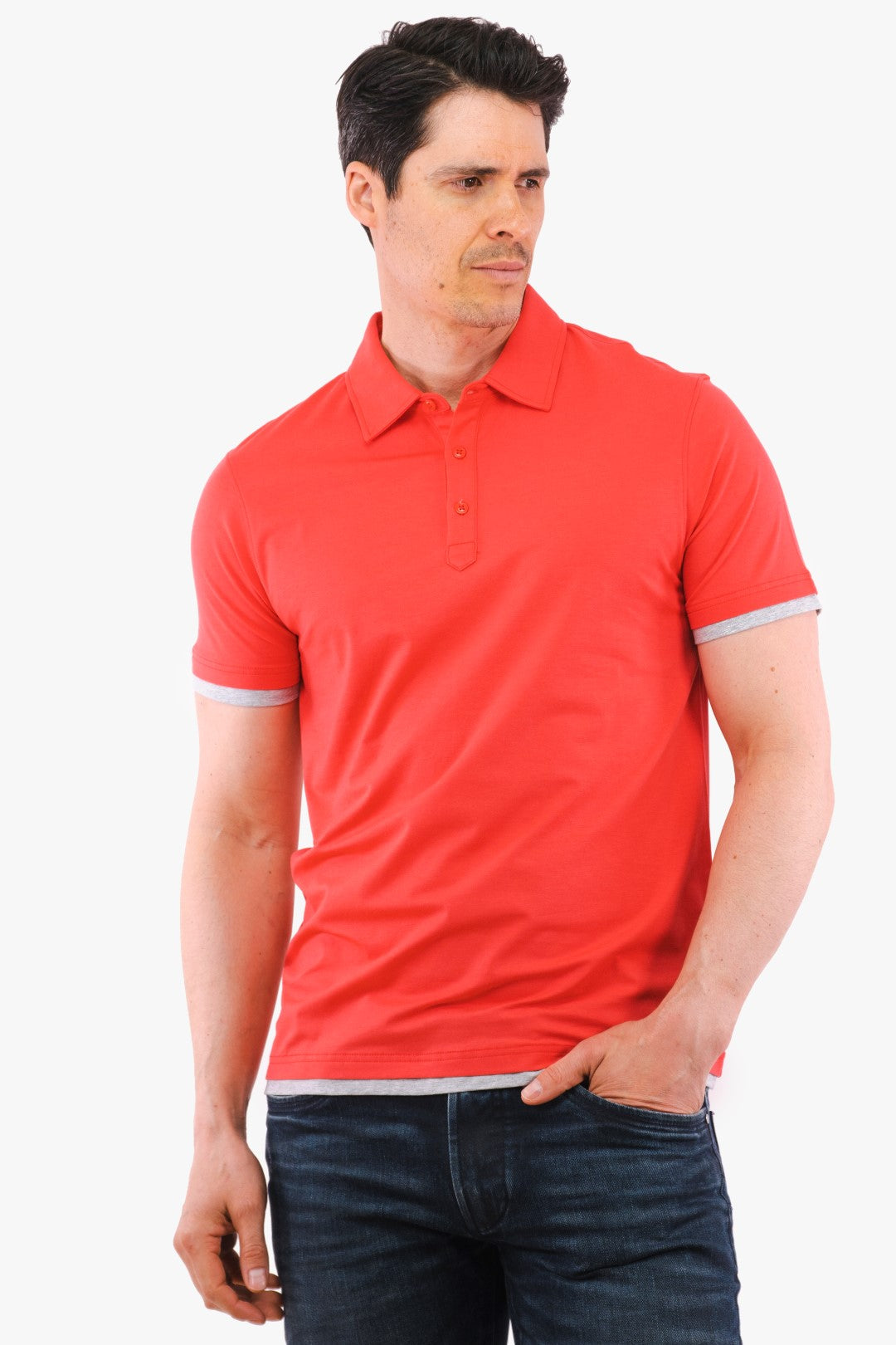 Polo Hörst De Couleur Melon Homme