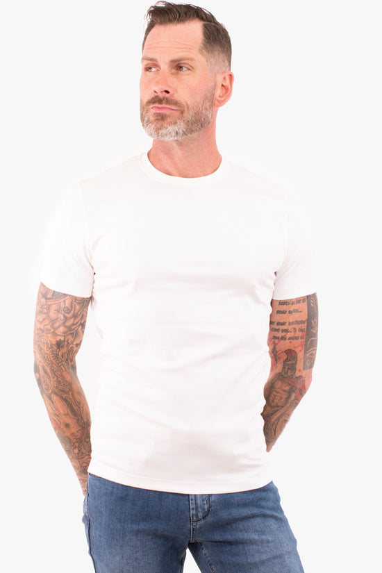 T-Shirt Blanc Michael Kors (Kors-Tshirt-Mc-R) Homme