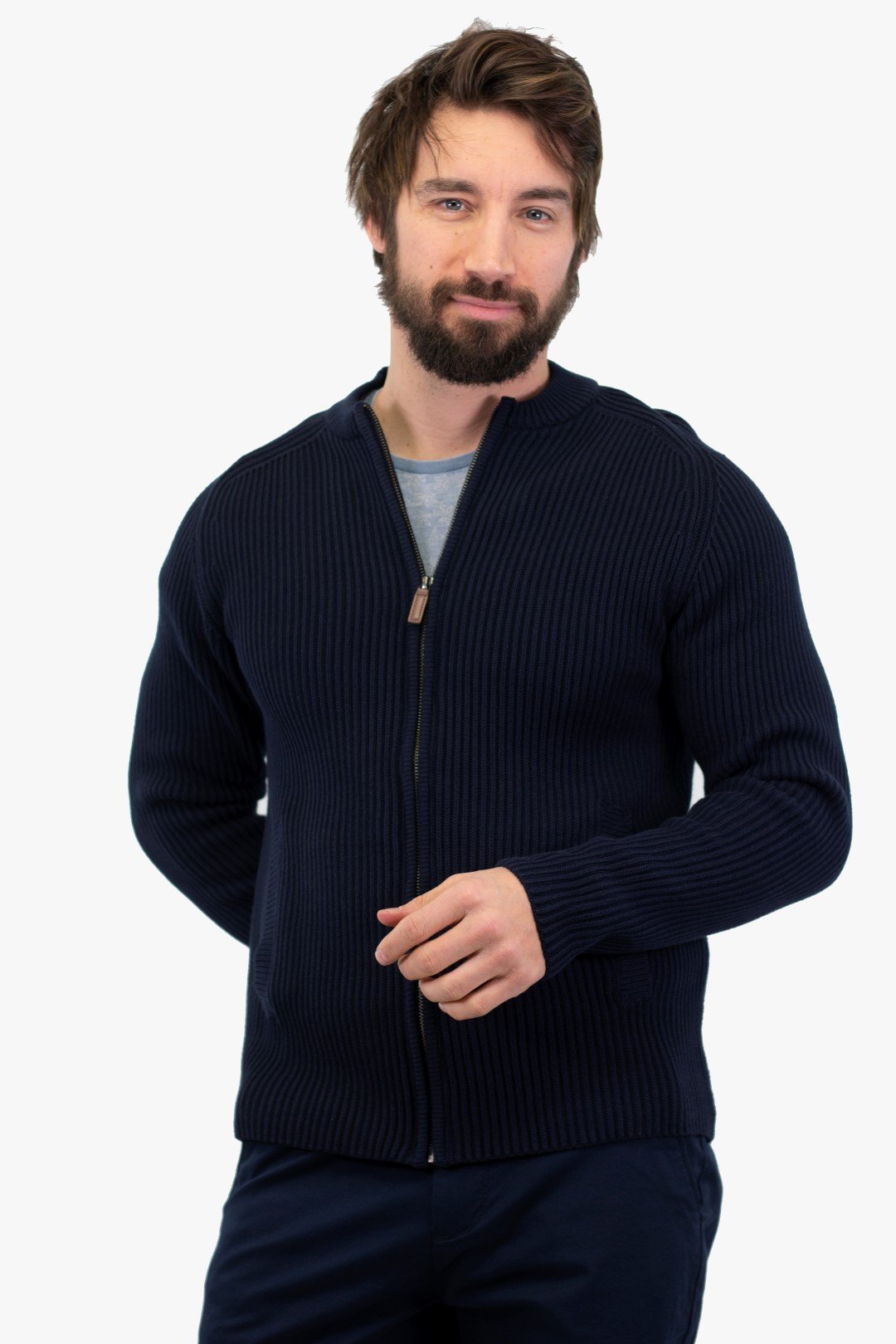 Jacket Fellows United De Couleur Marine (Fell-82.1133) Homme