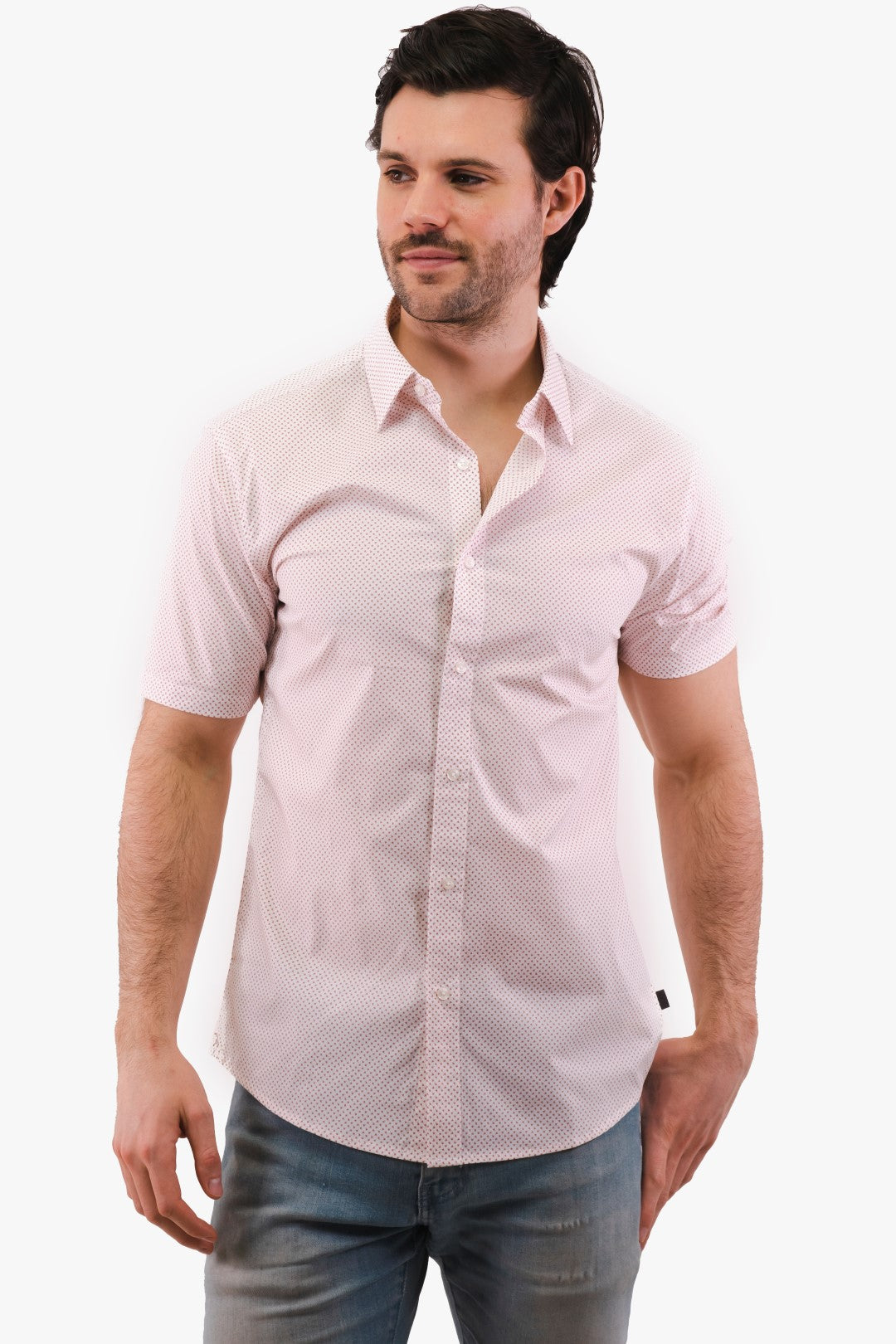 Chemise Manche Courtes Michael Kors de couleur Rose