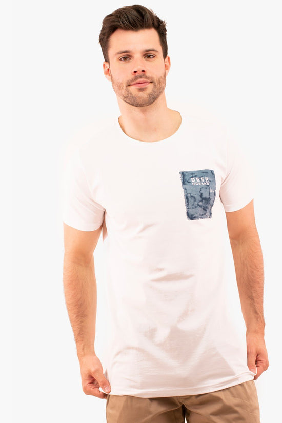 T-Shirt Matinique De Couleur Blanc Homme