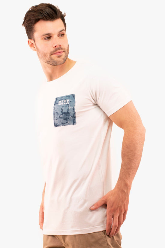 T-Shirt Matinique De Couleur Blanc Homme