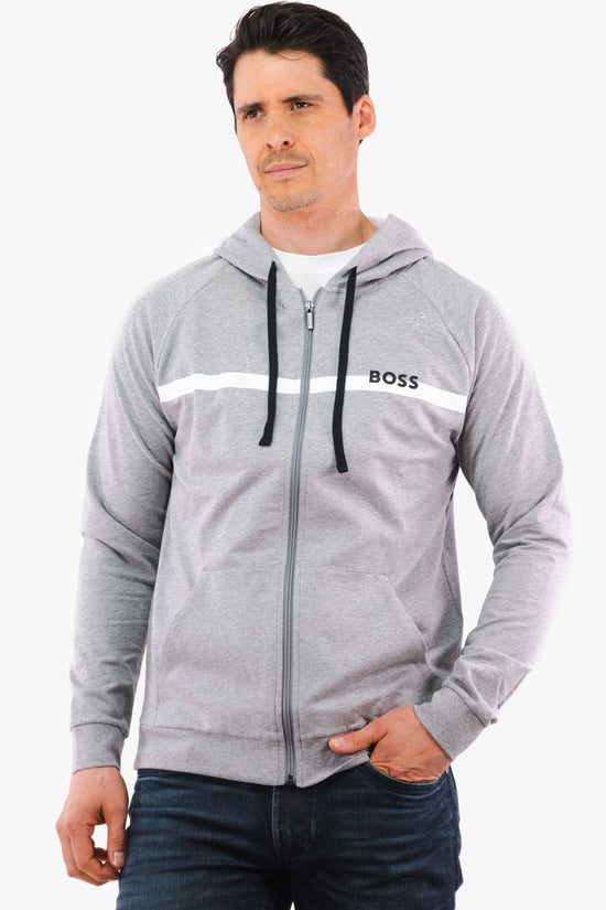 Chandail Authentic Hugo Boss De Couleur Gris Homme