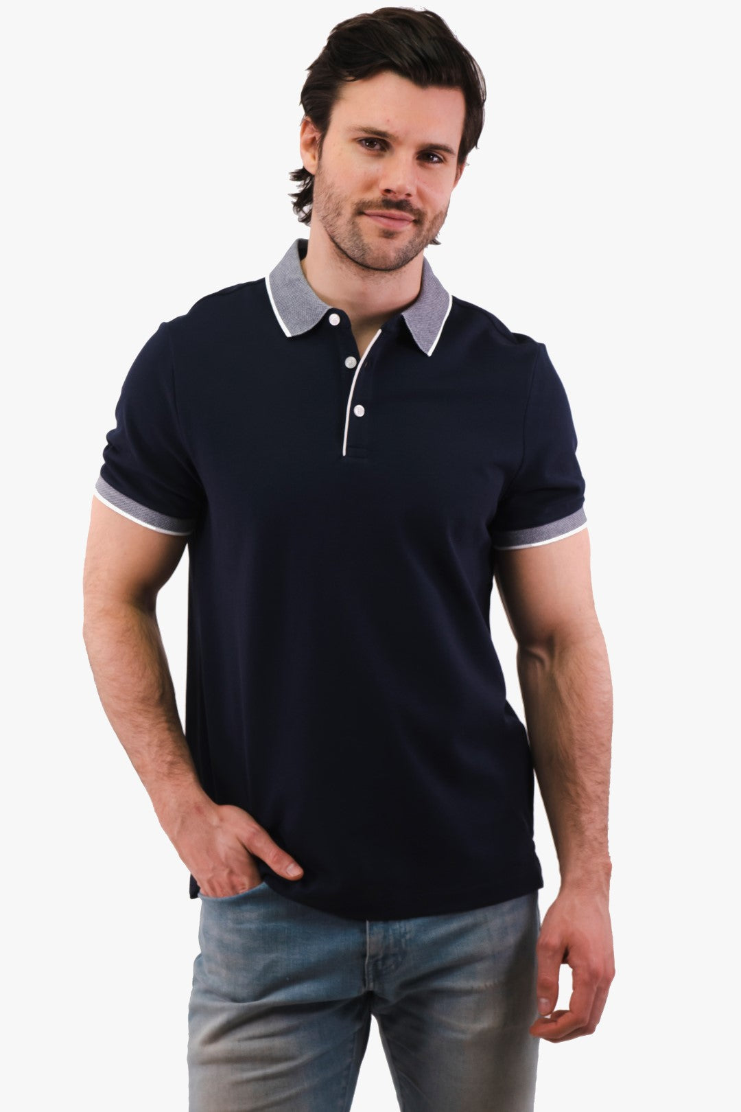 Polo Michael Kors de couleur Marine
