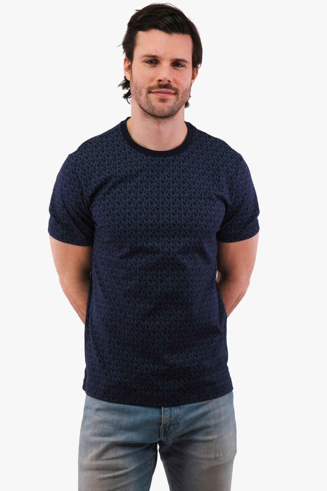 T-Shirt Michael Kors de couleur Marine