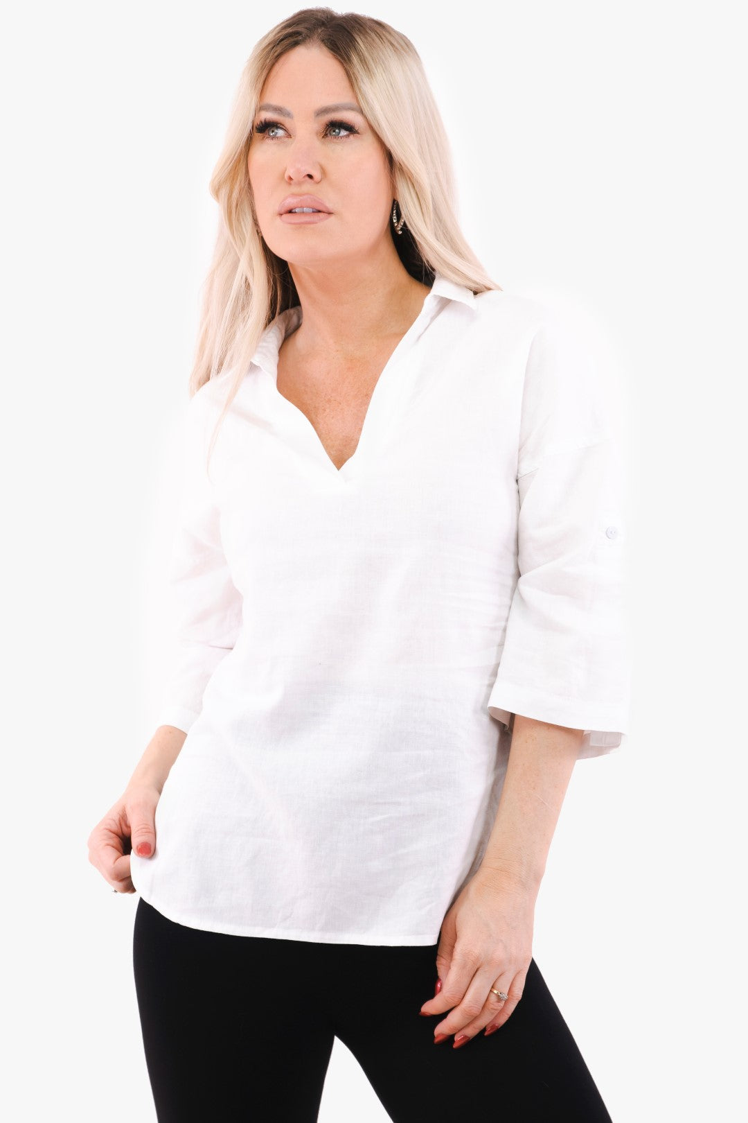 Tunique Inwear De Couleur Blanc Femme