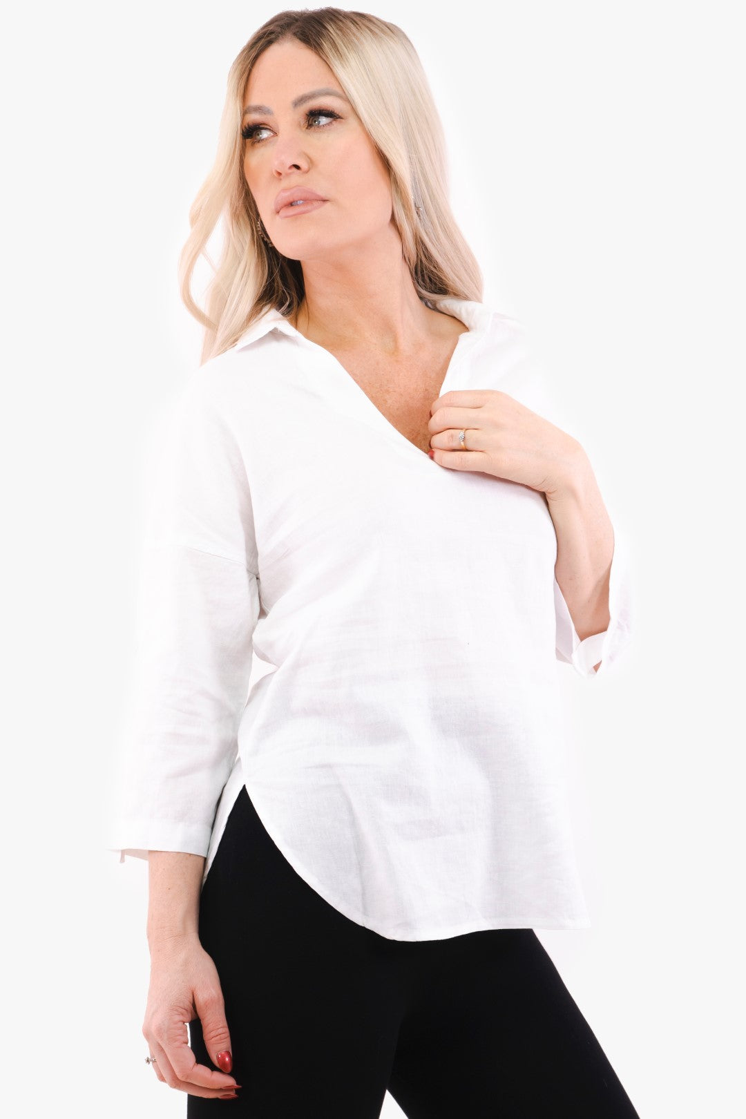Tunique Inwear De Couleur Blanc Femme