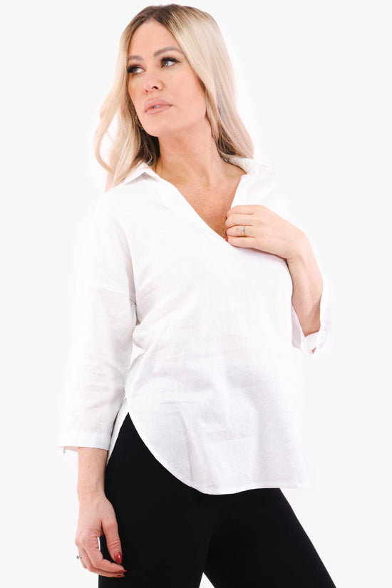 Tunique Inwear De Couleur Blanc Femme