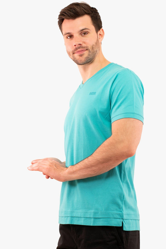 T-Shirt Cherubik Diesel De Couleur Aqua (Dies-0Hayu-A00401) Maillot