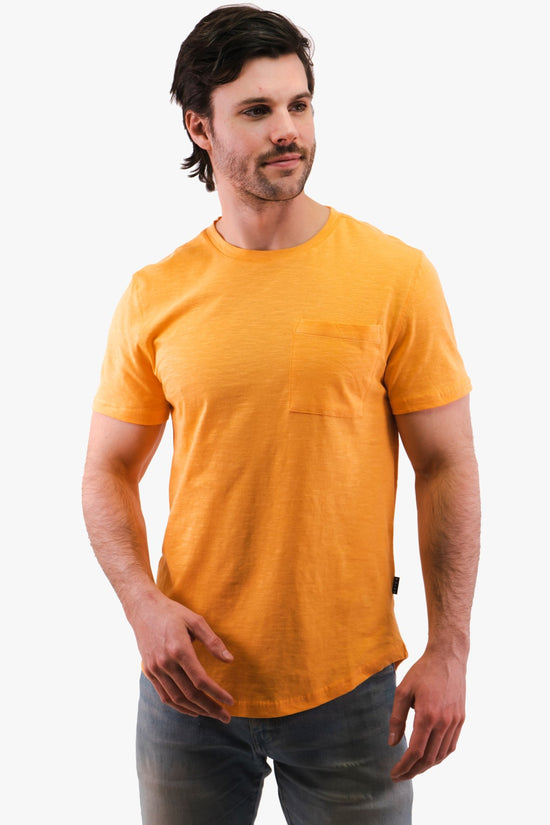 T-Shirt Avec Poche Hörst de couleur Orange