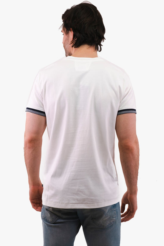 T-Shirt Matinique de couleur Blanc