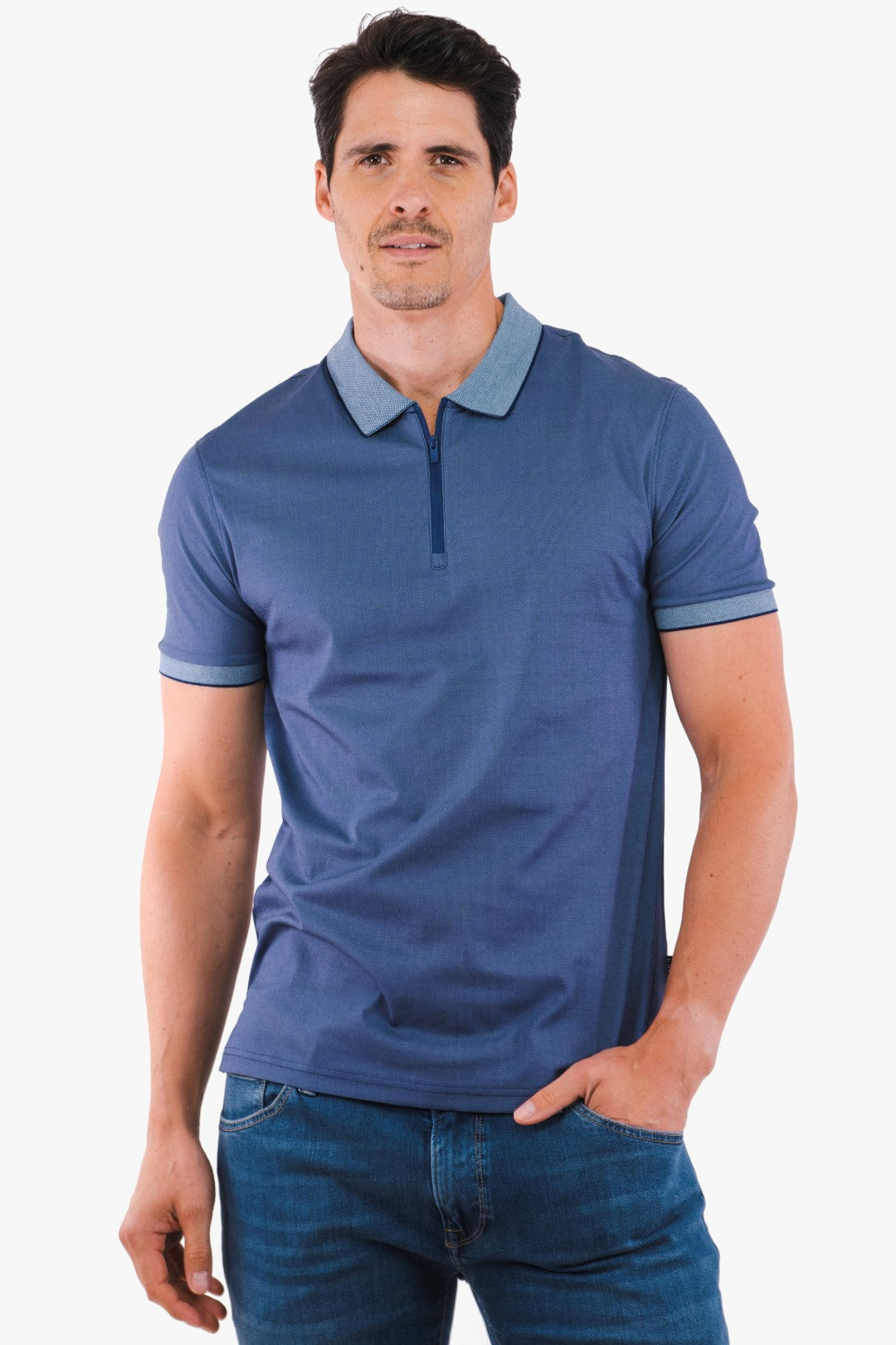 Polo Hörst De Couleur Bleu Fonce Homme