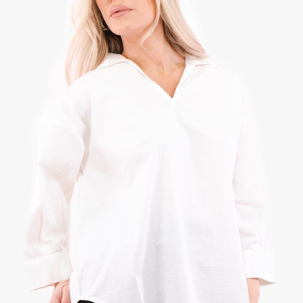 
                  
                    Blouse En Coton Part Two De Couleur Blanc Femme
                  
                