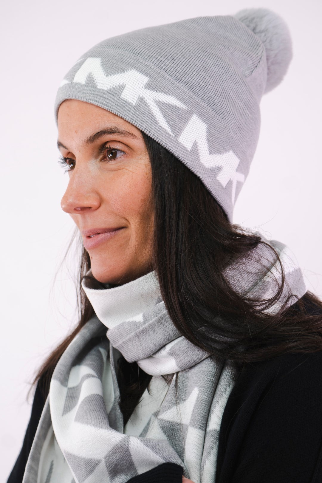 Gray Michael Kors Toque