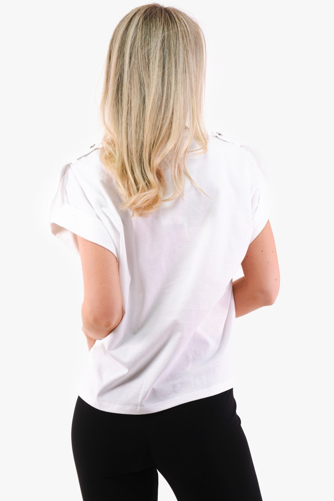 T-Shirt Michael Kors de couleur Blanc