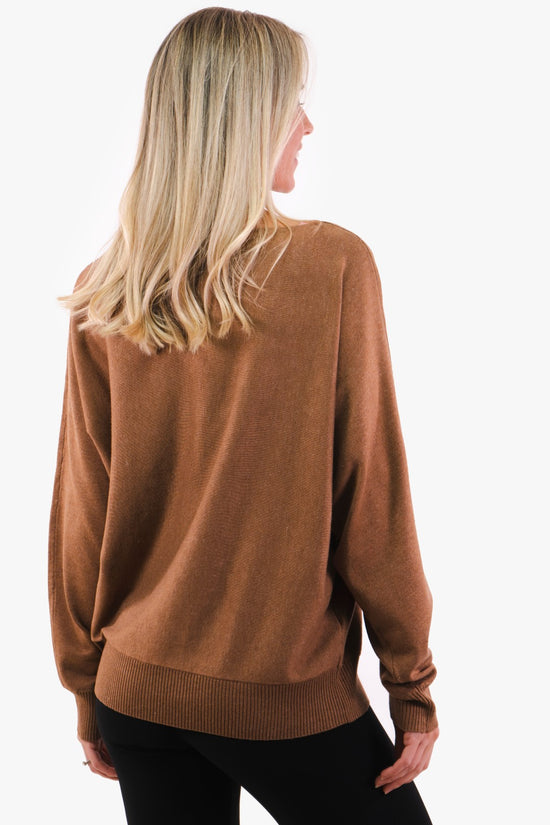 Taupe Annemarie Culture Sweater