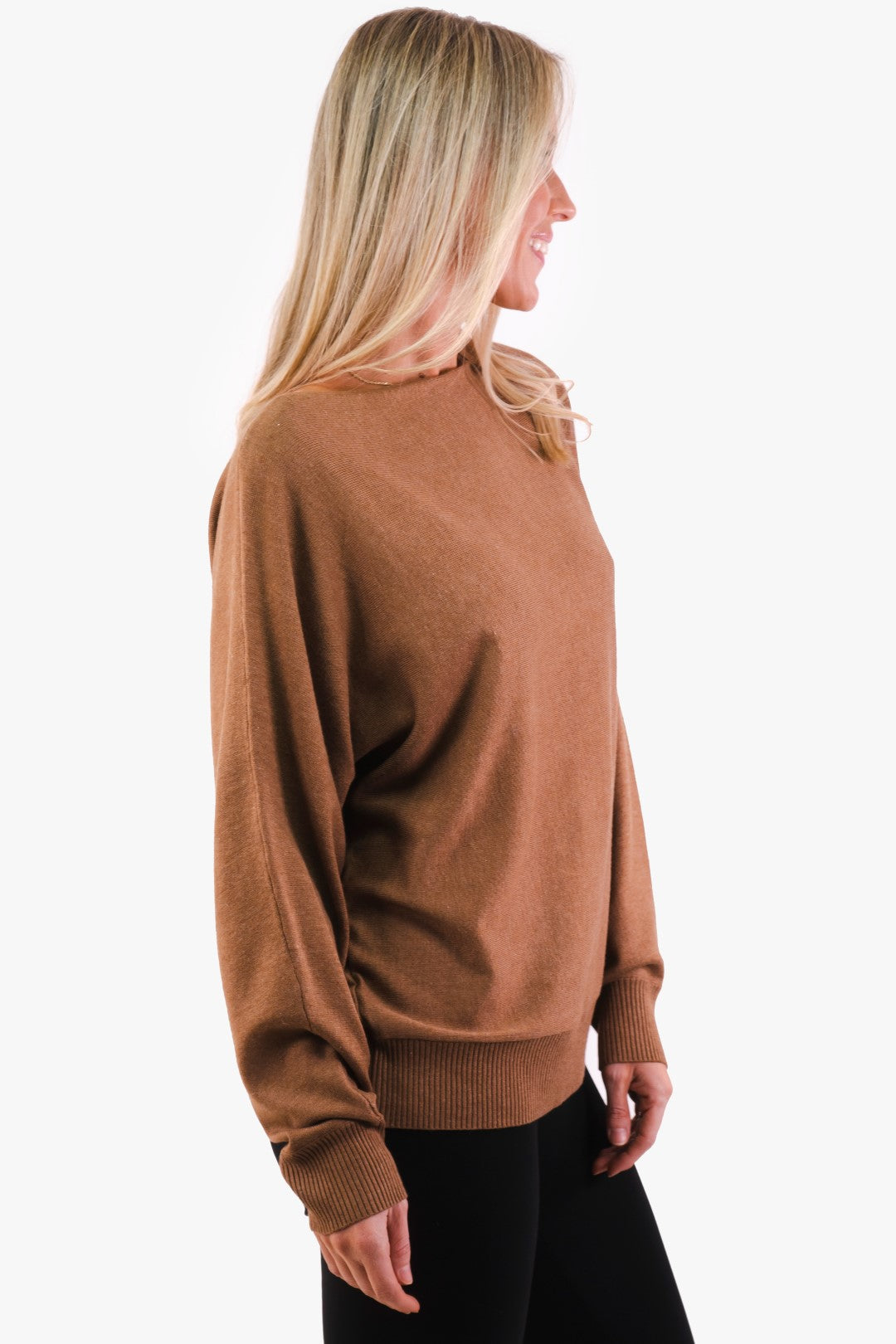 Chandail Annemarie Culture de couleur Taupe