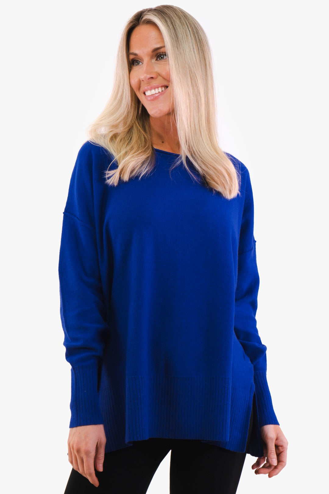 Iliviana Part Two sweater in Blue color