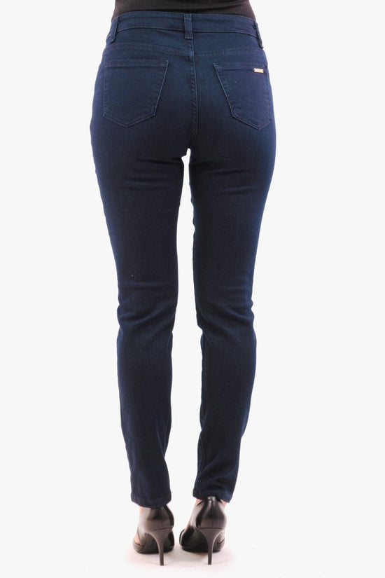 Jeans Michael Kors De Couleur Denim Fonce Femme