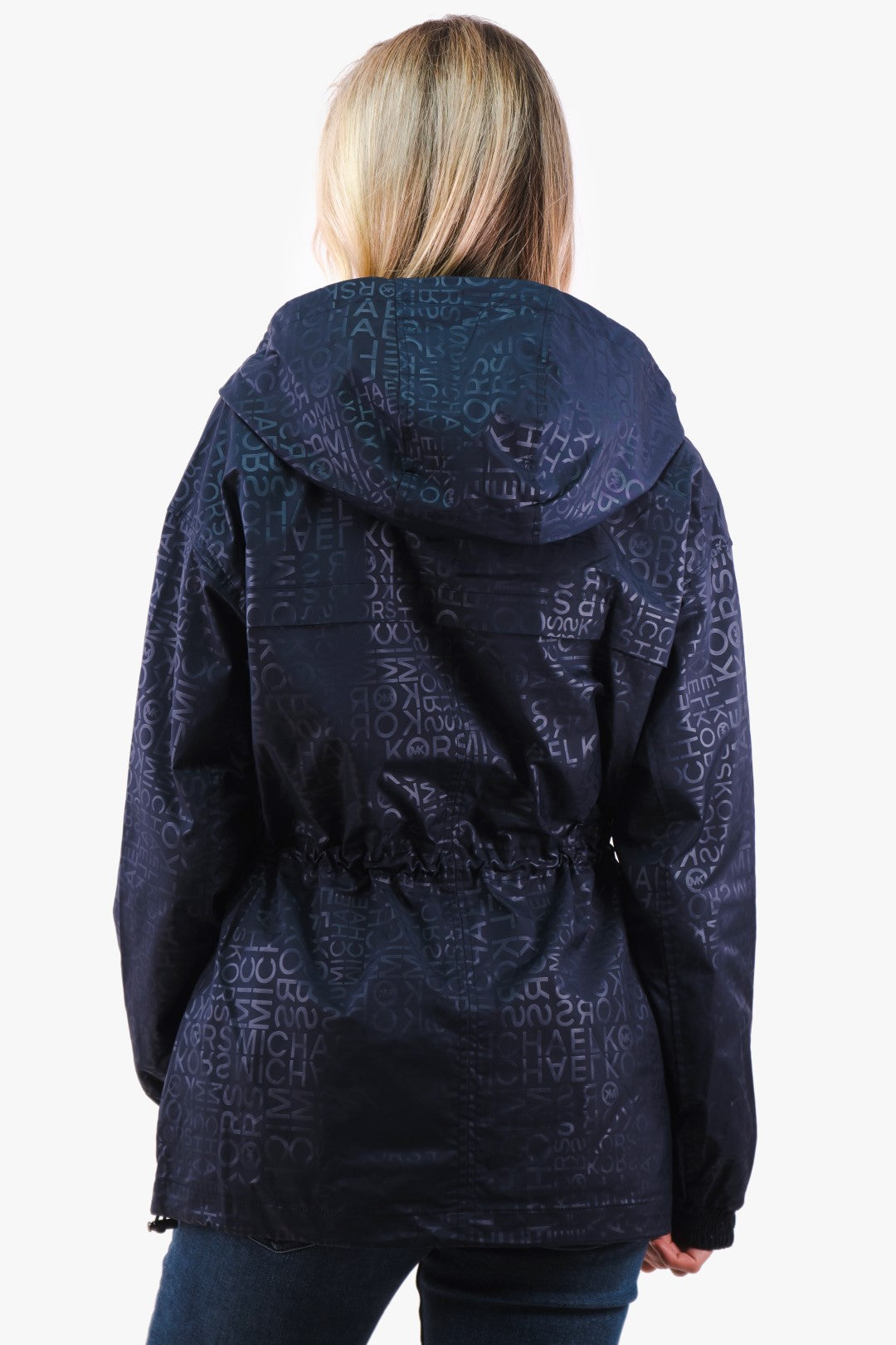 Impermeable Michael Kors De Couleur Minuit Femme