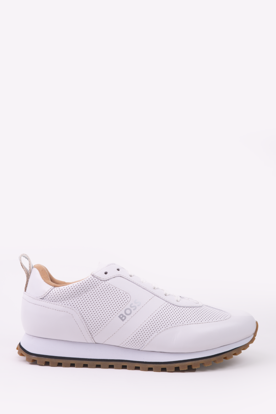 Soulier Parkour Hugo Boss De Couleur Blanc Homme