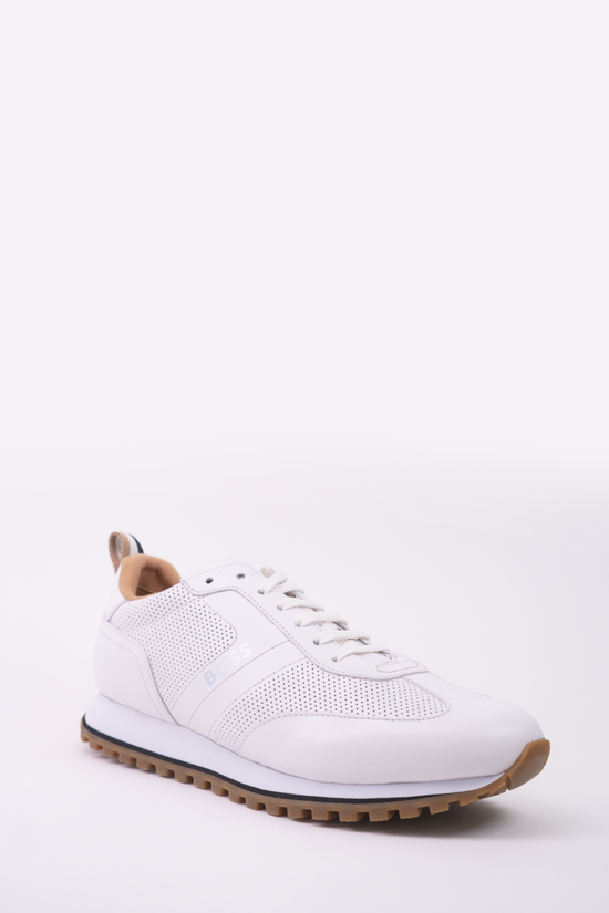 Soulier Parkour Hugo Boss De Couleur Blanc Homme