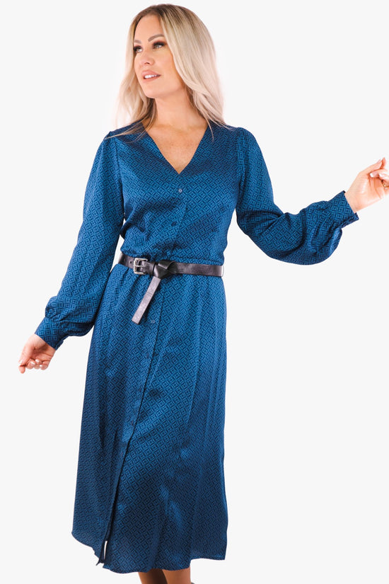 Robe Michael Kors de couleur Bleu