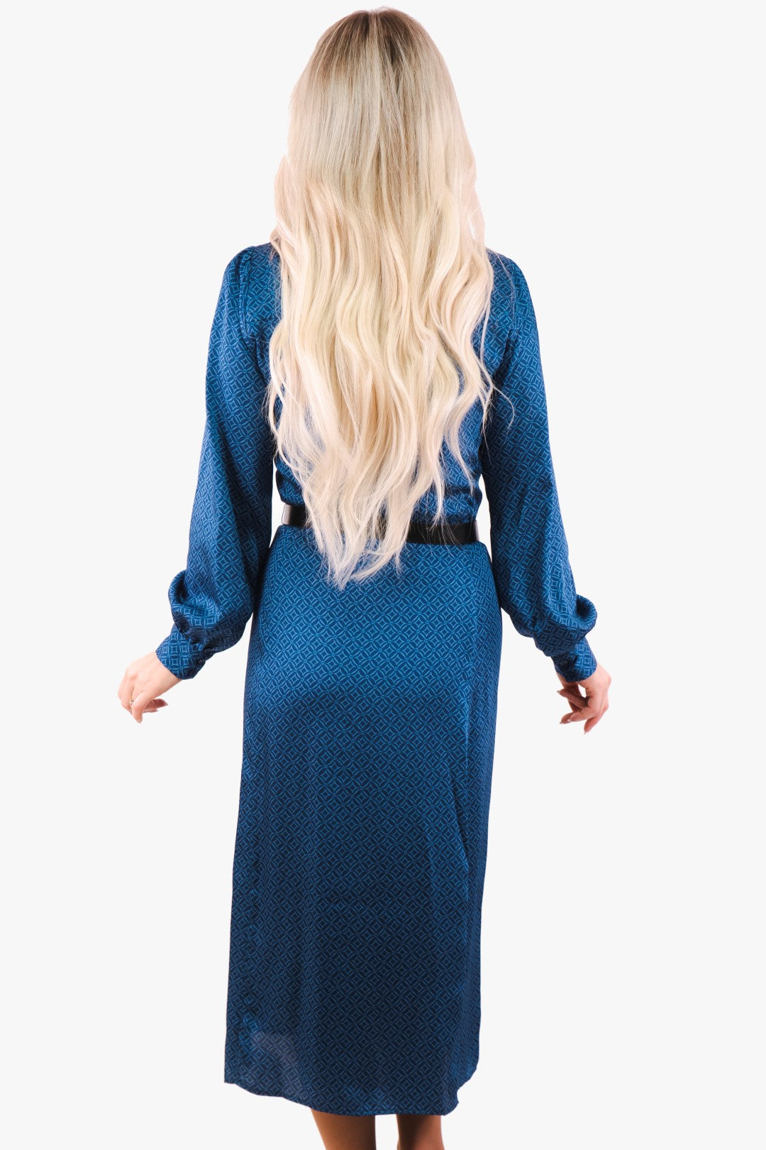 Robe Michael Kors de couleur Bleu
