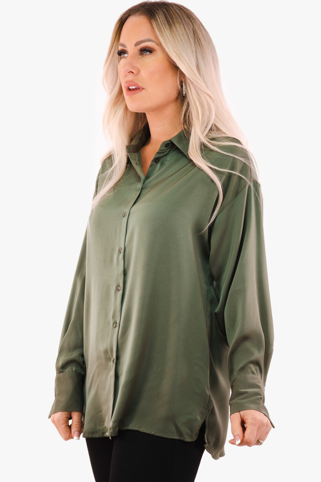 Esqualo blouse in Olive color