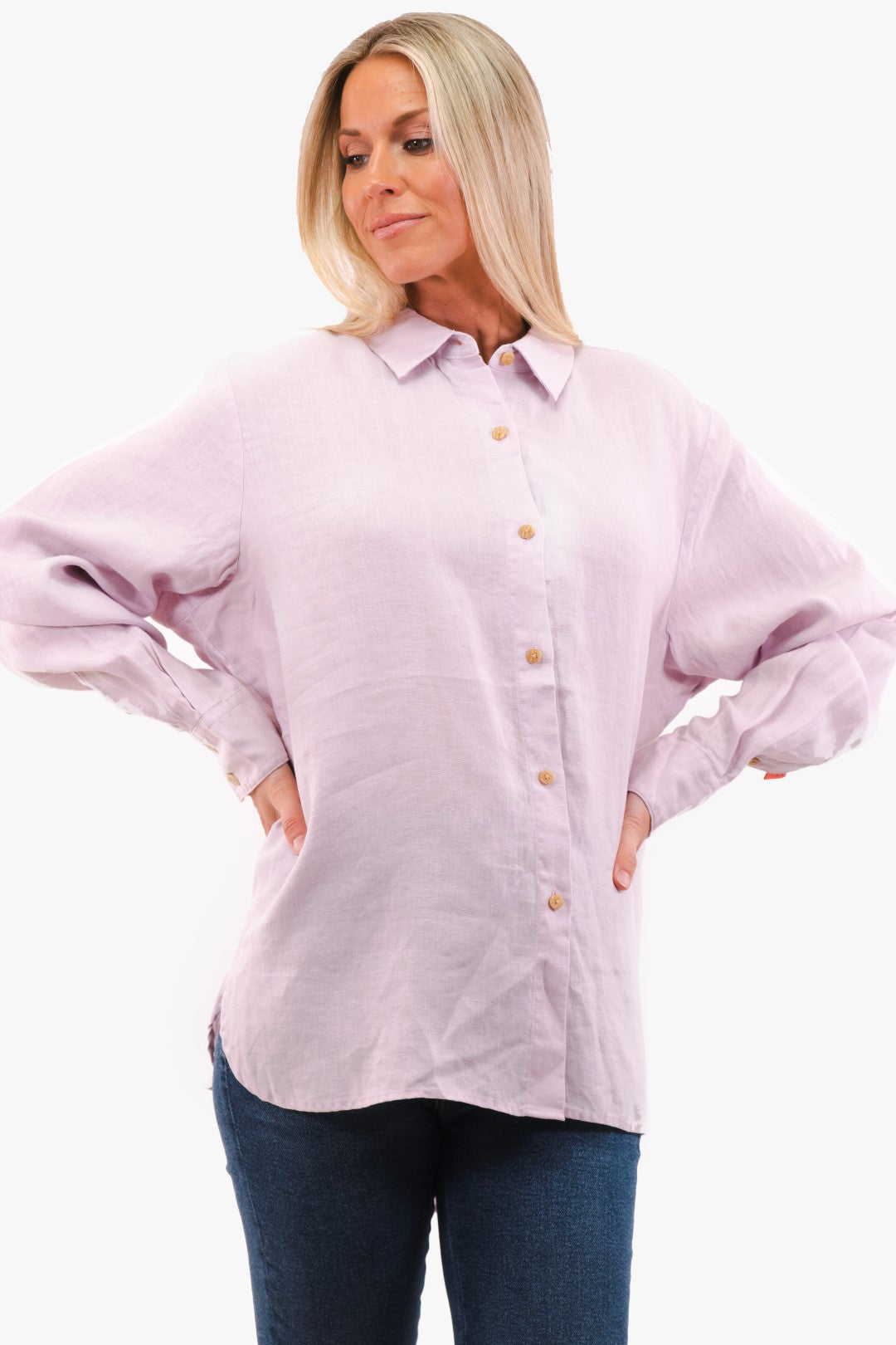 Blouse Scotch&Soda de couleur Lavende