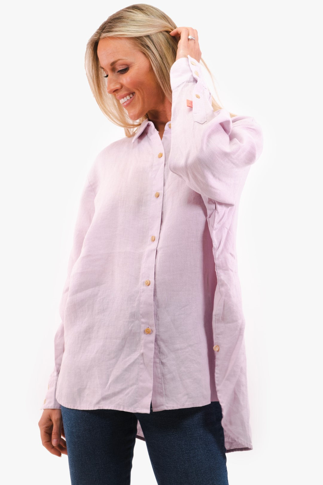 Blouse Scotch&Soda de couleur Lavende
