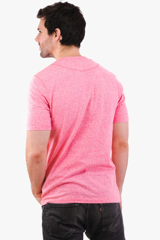 T-Shirt Scotch&Soda de couleur Rose