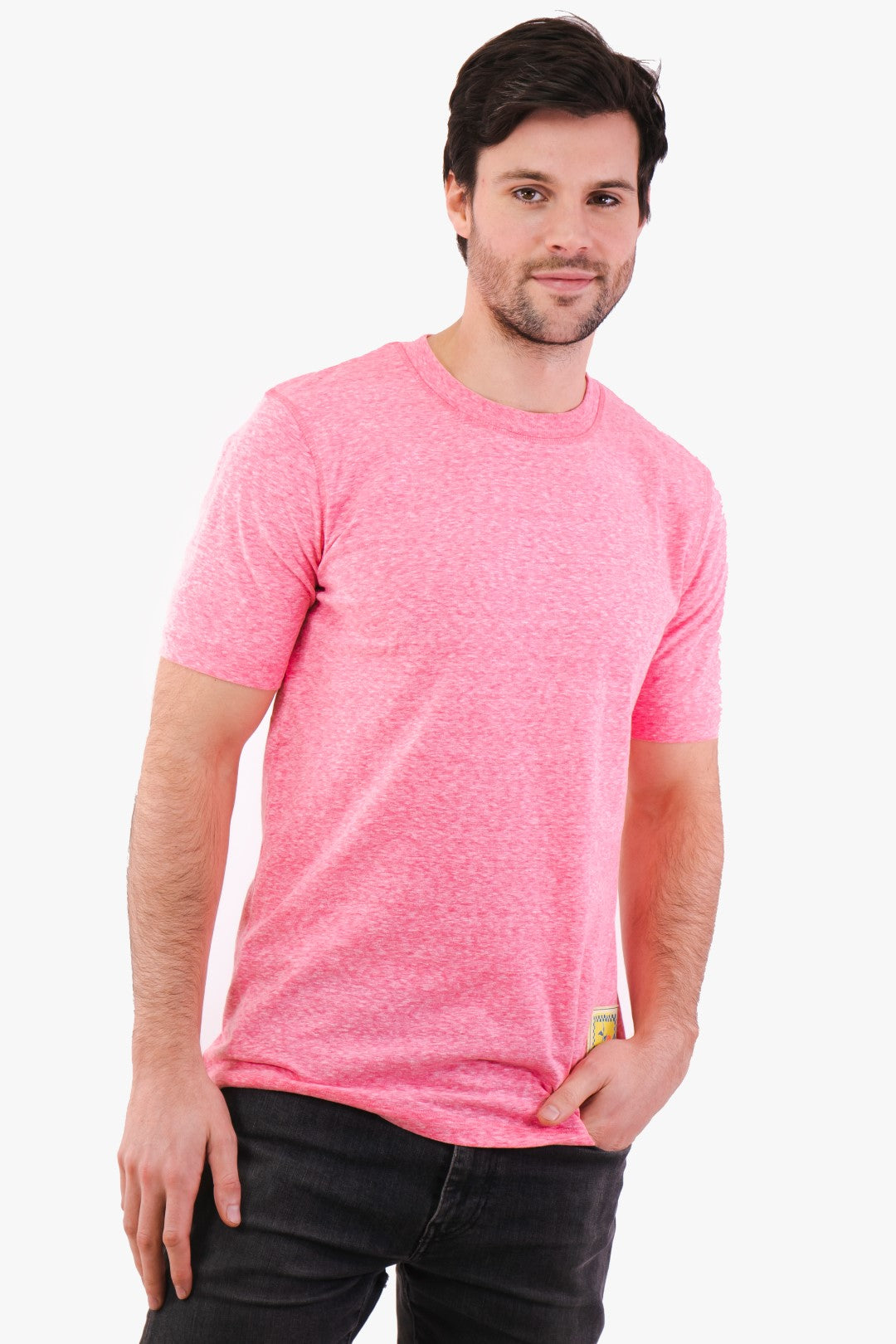 T-Shirt Scotch&Soda de couleur Rose