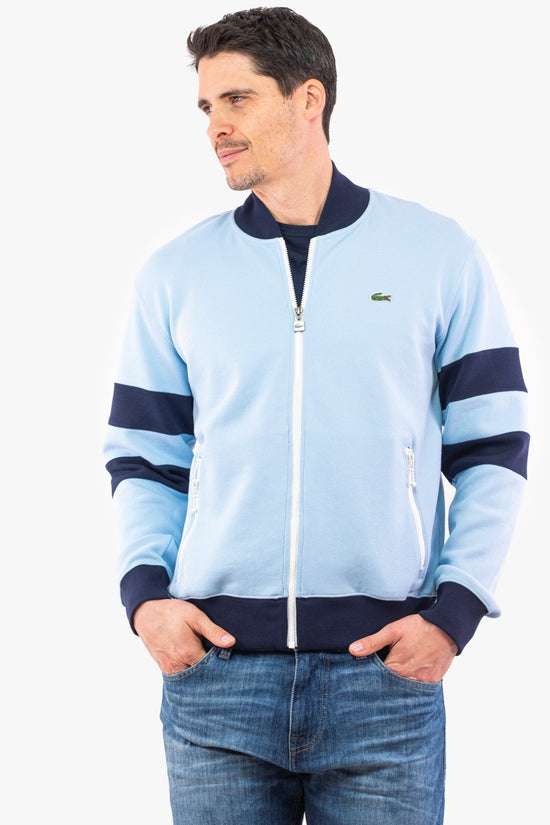 Veste Lacoste De Couleur Bleu Homme