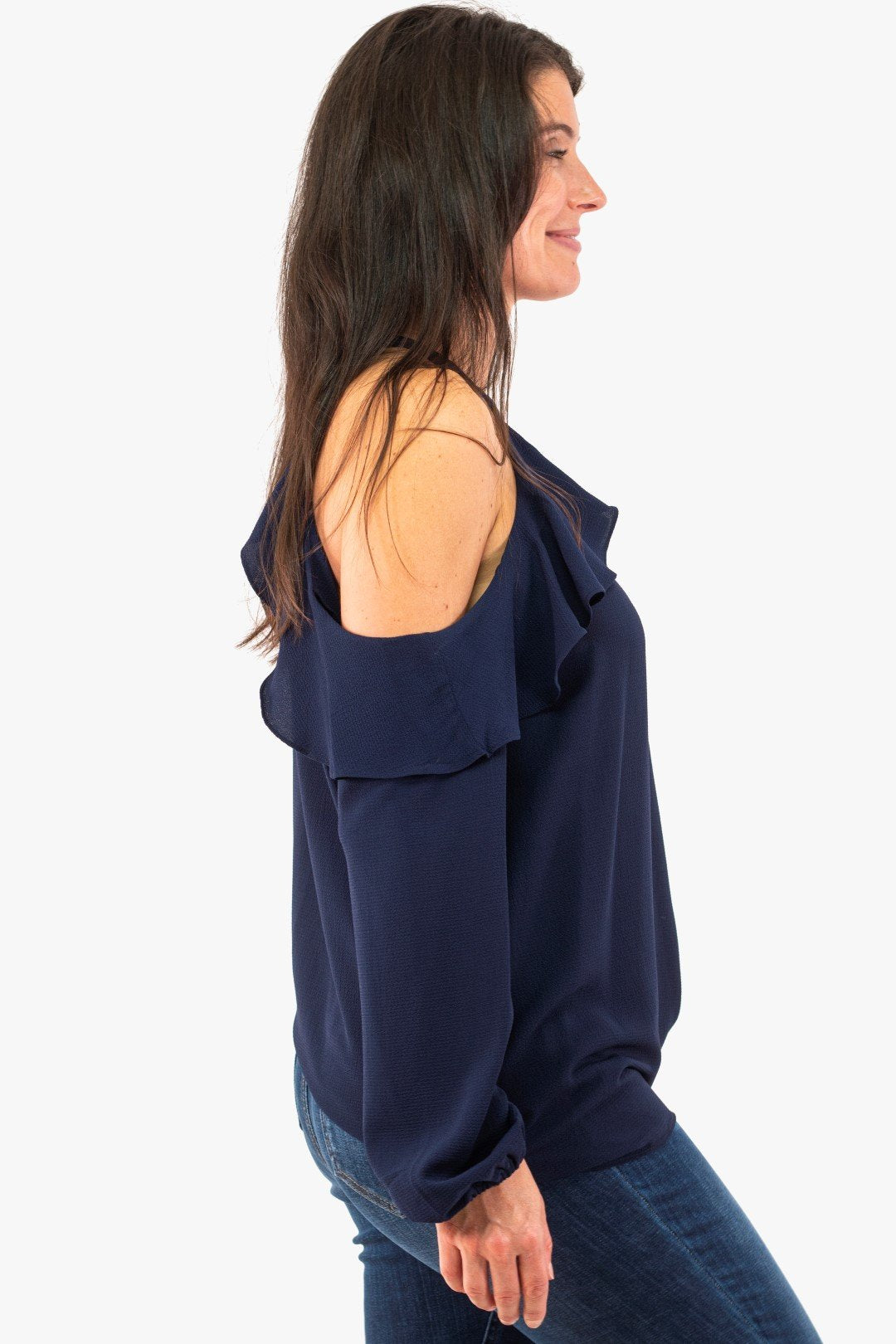 Tunique Coco Y Club De Couleur Marine Femme