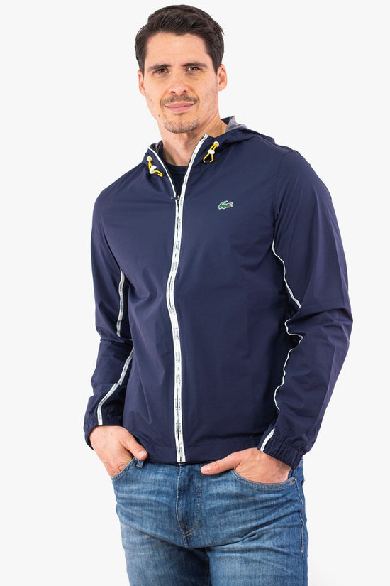 Veste Lacoste De Couleur Marine Homme