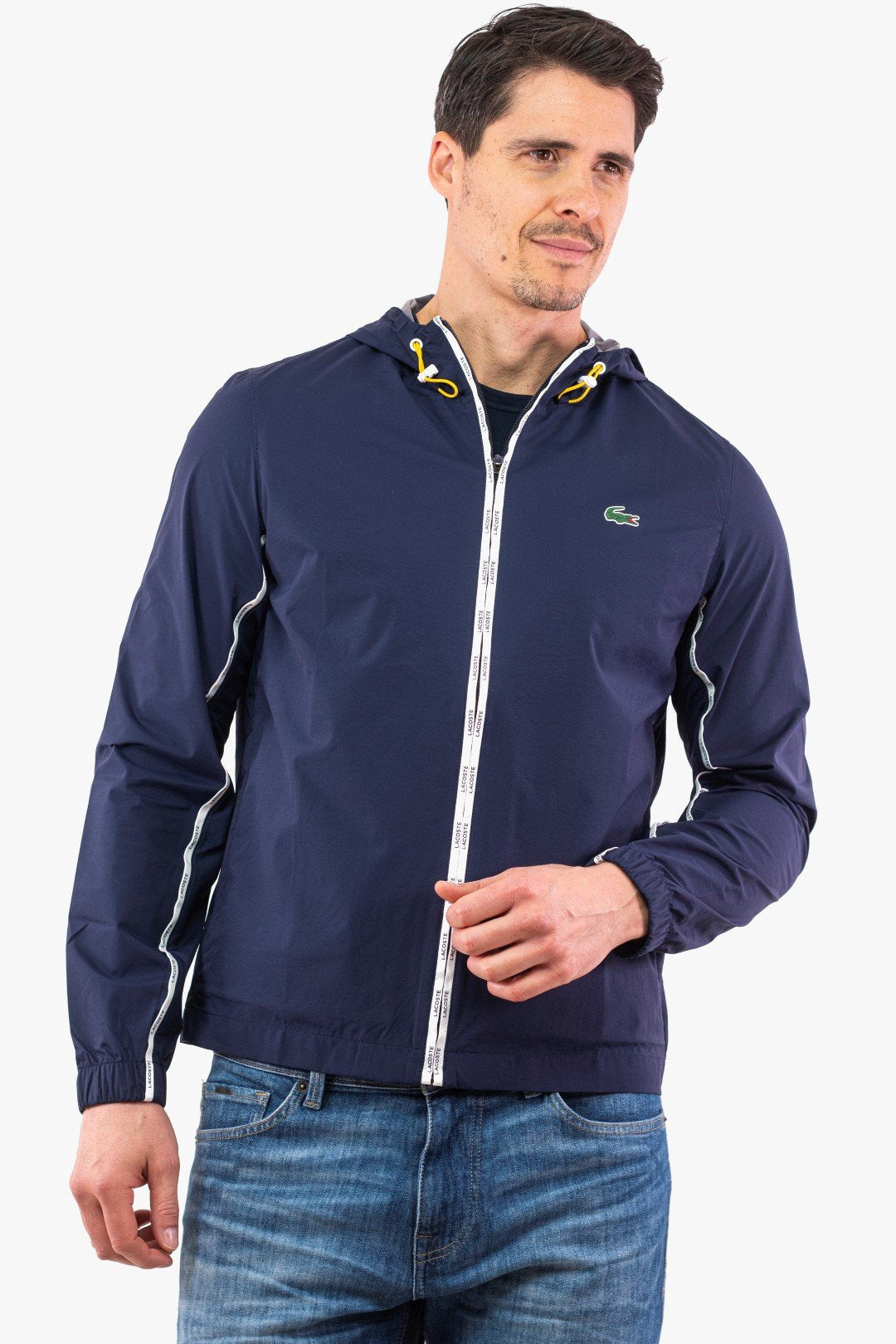 Veste Lacoste De Couleur Marine Homme