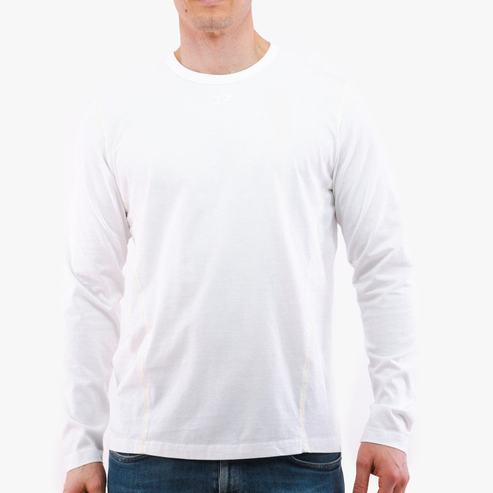 Chandail Junka Diesel De Couleur Blanc Homme