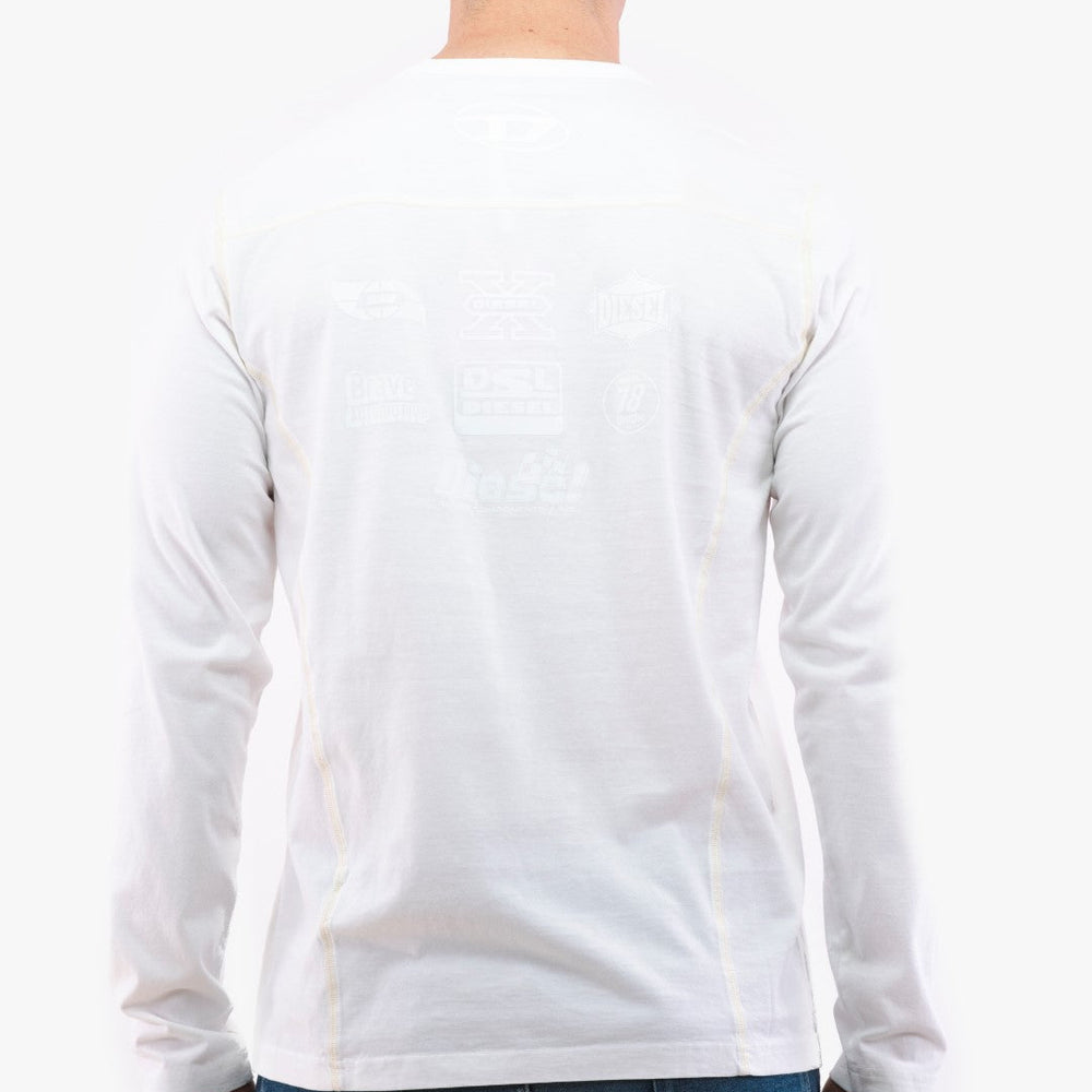 
                  
                    Chandail Junka Diesel De Couleur Blanc Homme
                  
                