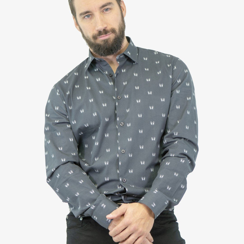 Chemise Soul Of London Charbon (Soul-Sosl192790) Homme