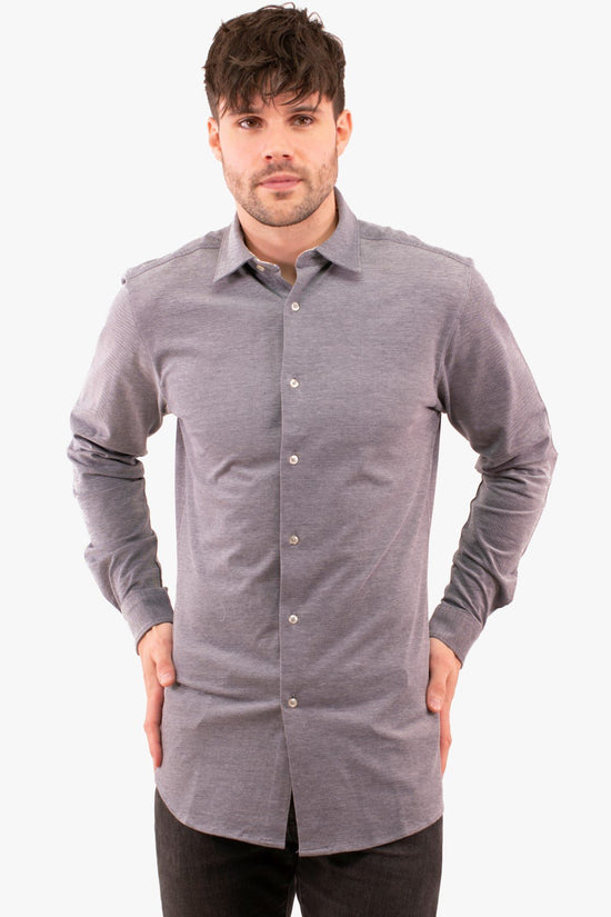 Chemise En Tricot Hörst De Couleur Royal Homme