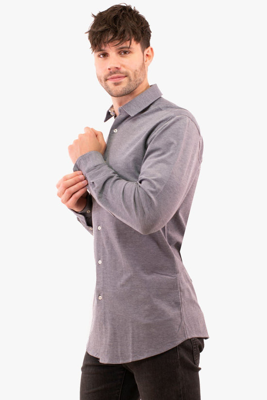 Chemise En Tricot Hörst De Couleur Royal Homme