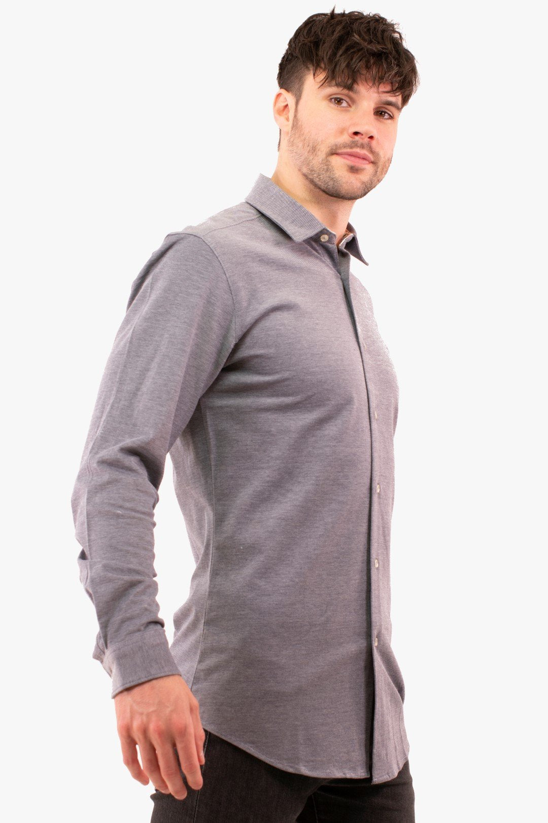 Chemise En Tricot Hörst De Couleur Royal Homme