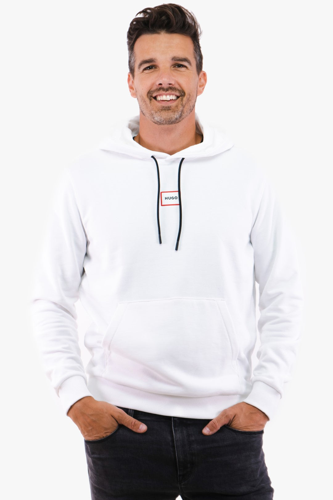 Chandail Hugo Boss De Couleur Blanc Homme