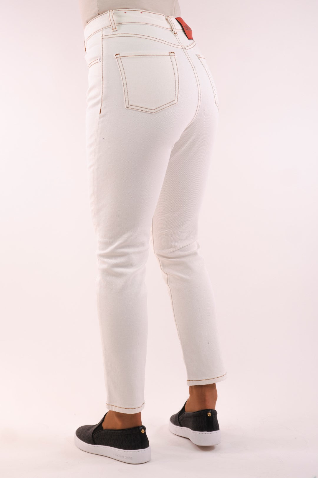 Jeans Hugo Boss de couleur Blanc
